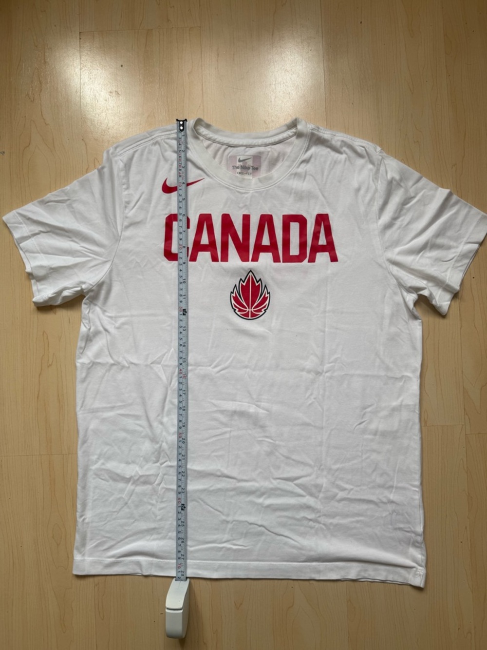 Nike White Dri-FIT Canada FIBA 2023 T-Shirt - Picture 4 of 5